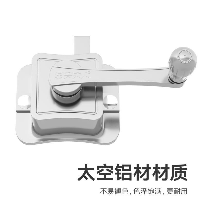 晾衣架手摇器通用阳台手柄式升降器凉衣晒衣架摇手器配件手动摇把