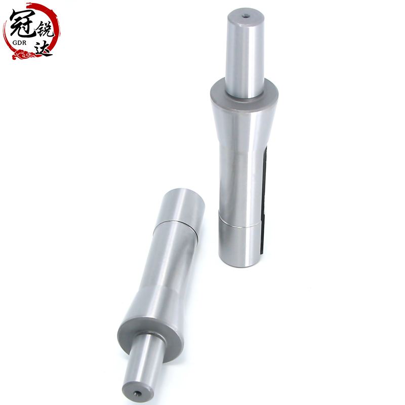 R8锥度钻夹头连接杆B16 B18 B22炮塔铣床吊杆刀柄公制M12英制7/16