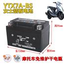 BS鬼火迅鹰豪迈悦星125助力车12v7A干电瓶 踏板摩托车蓄电池YTX7A