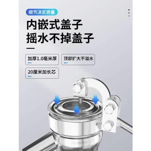 不锈钢摇水泵家用手动压水井摇井头手压泵吸水器抽水泵农村打水井