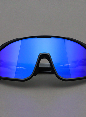 MOSCOT LEMTOSH太阳镜男徒步一体式眼镜磨砂蓝色骑行款运动墨镜女