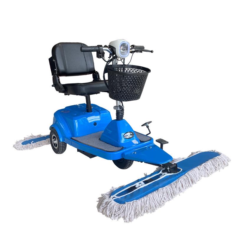 商用驾驶式尘推车工厂商场学校电动三轮锂电拖地车DJ301J