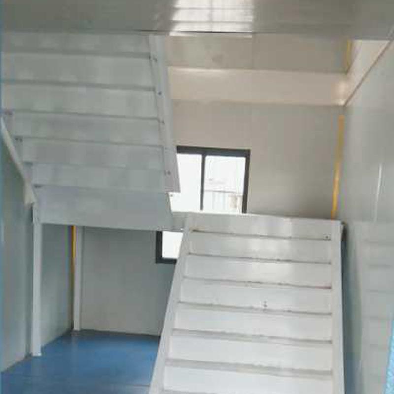 活动工地临时钢结构结实房屋集装箱拼接保安小区亭子收费处组合部