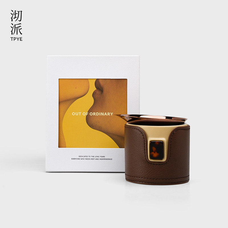 沏派家系列飞行壶高端纯钛便携实用型创意茶具单壶办公便捷冲茶杯