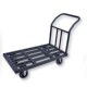 加厚平板车搬运车拖车小拉车便携手推车拉货小推车四轮工地重型
