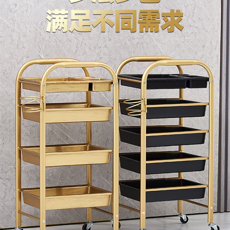 美发车发廊手推车杠车特价包邮美容小推车理发店烫染工具车欧式
