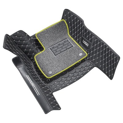 比亚迪脚垫上层地毯海鸥汽车单独雪妮丝主驾替换丝圈毯面卡扣海豚