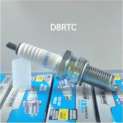 摩托车电喷火花塞A7RTC D8RTC CR8E弯梁骑跨踏板车110 /125三轮车