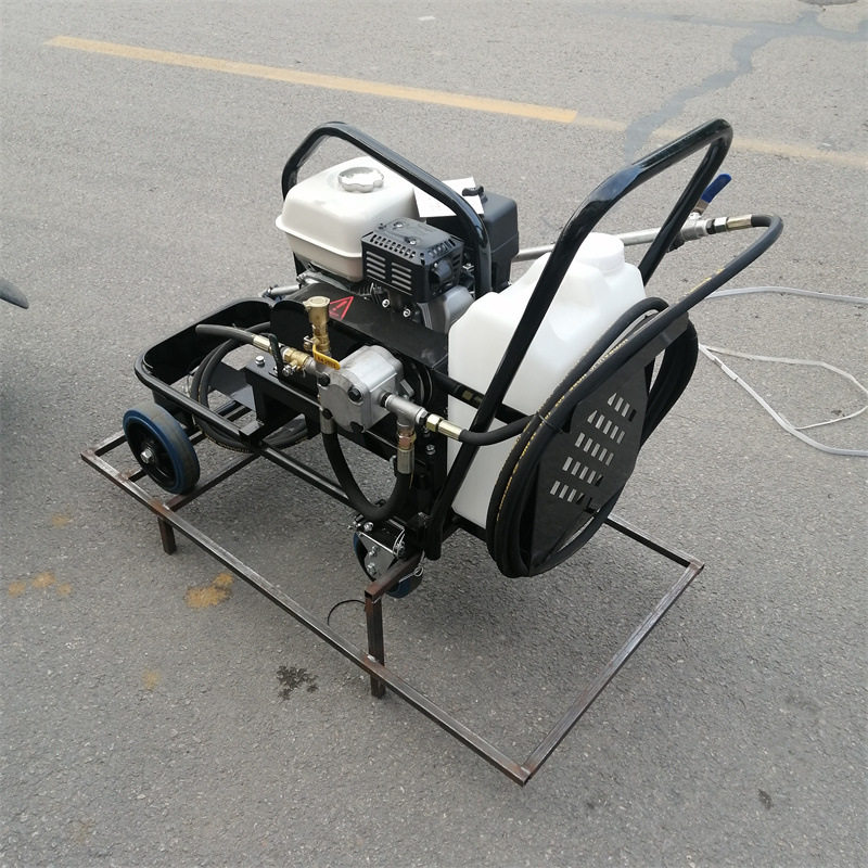 LS-310乳化沥青撒布机小型手推式碎石封层摊铺路面修补翻新喷洒机