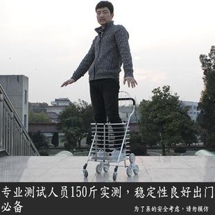 铝合金折叠爬楼买菜车便携购物车家用小拉车手推车带盖子菜篮车
