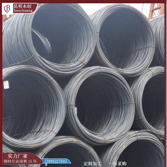 昆明厂家直发冷拉钢丝标准件SAE1008线材各种规格材质咨询3元/kg