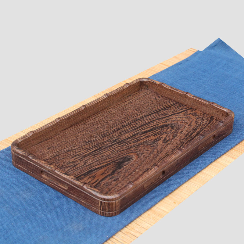 红木托盘香盘收纳盘都承盘鸡翅木长方形茶盘文盘实木果盘餐盘托盘
