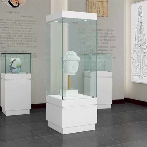 商场玻璃柜展示柜珠宝首饰柜台样品展览陈列柜博X物馆文物展台