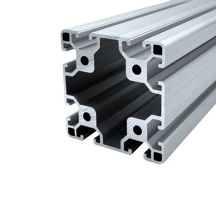 工厂规格齐全欧标8080E工业铝型材设备J框架80120E铝合金型材