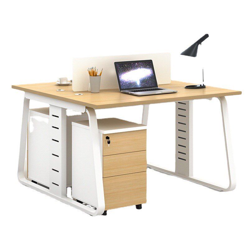 办公家具a双人职员办公桌组合简约现代46人位员工屏风位卡座