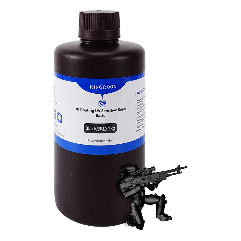 LCD/DLP光敏树脂通用材料 光固化3D打印机耗材高V硬度高韧性耐刮