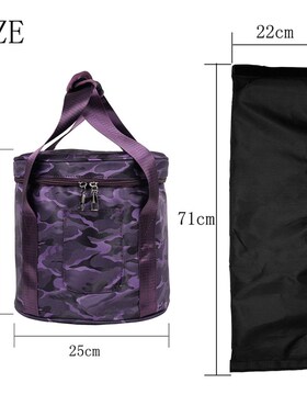 6-14英寸水晶钵包紫色带内胆颂钵包F手提钵包音乐碗包水晶钵收纳