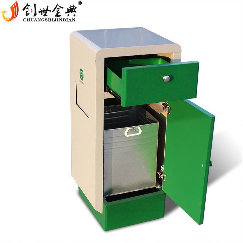 厂家供应中石化加油站灭火垃圾桶中石油果皮箱垃圾箱清洁服务台