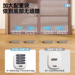 金刚网磁吸自粘沙门家用卧室厨房高档纱门隔断帘防蝇 门帘防蚊夏季