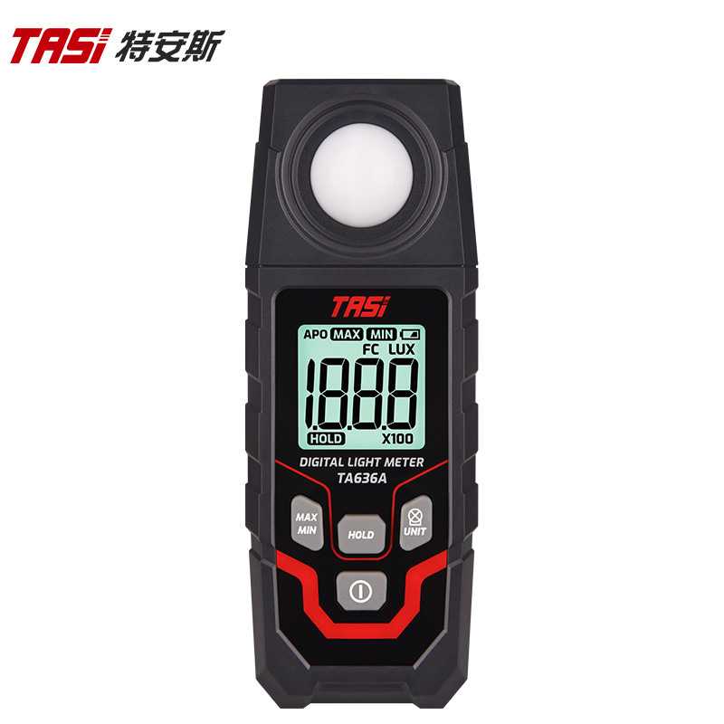 特安斯照度计TA636A测光仪高精度亮度计光度计带蓝牙光照度仪