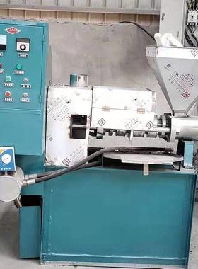 中型工山茶压机棉籽胡麻螺旋榨油油机 商JVZ用粮油 加榨油机