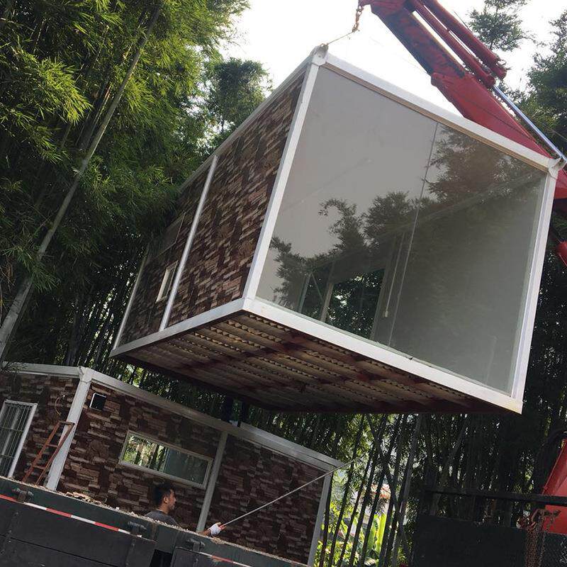 农庄拼装厢房简易快移动拼打包住箱房人集装活动板箱房农庄拼装集
