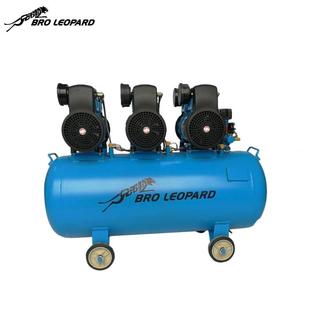 工业气木泵弟XDW1500 20L工吹尘3KW1汽修兄 静音无油空压机1500x2