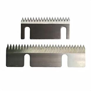 自动封箱机机芯刀片齿形切刀封箱机通用配件2寸3寸打包机双孔刀片