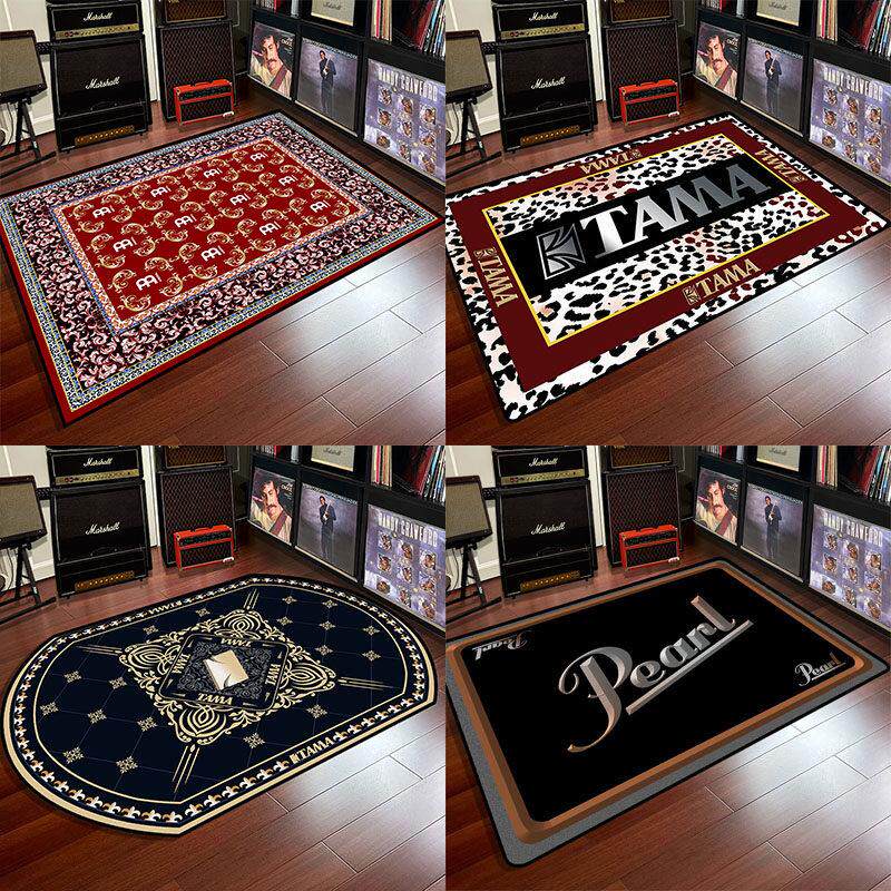 架子鼓专用隔音减震地垫PEARL TAMA电鼓乐队摇滚音乐周边消音地毯