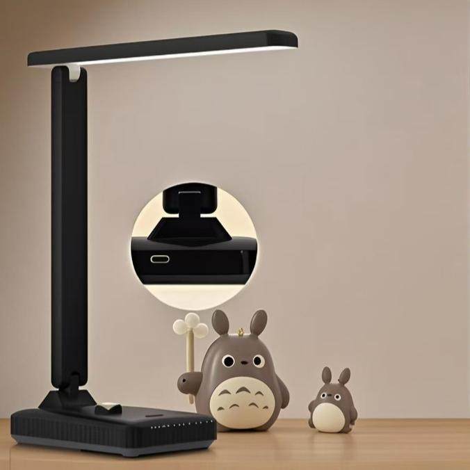 led折叠台灯宿舍阅读灯学生学习专用护眼usb床头灯卧室氛围小夜灯