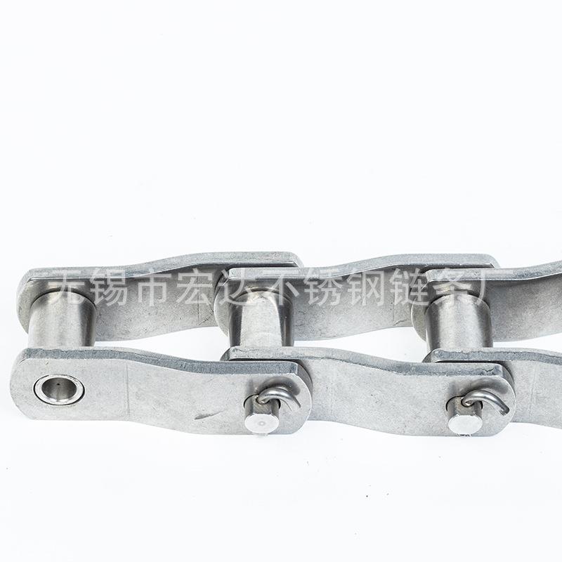 厂家品H78B链条 304不锈钢传动链条 新工业传172动输送条链单排链