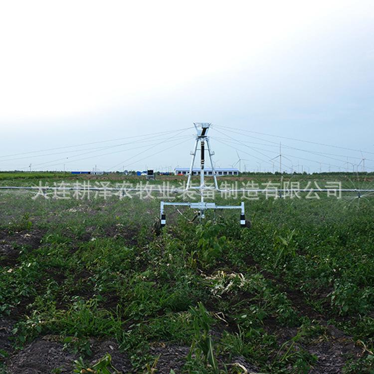 桁架卷盘机24m型灌溉设大备 浇地自走式自动智能喷灌系LSF统 扬高