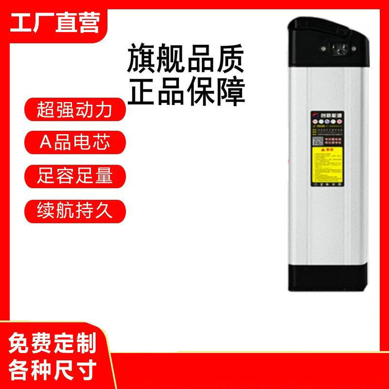 乐森能代驾外卖折叠电动车锂电池48v12ah20A自行车电瓶通用