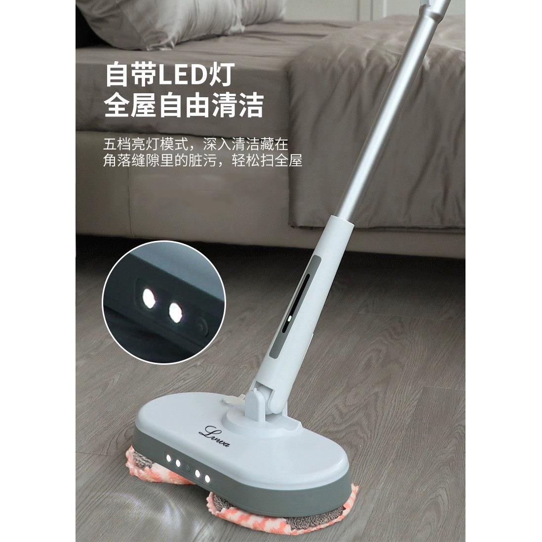 绿娃宝无线拖地打蜡抛光机电动拖把家用扫地拖地All全自动