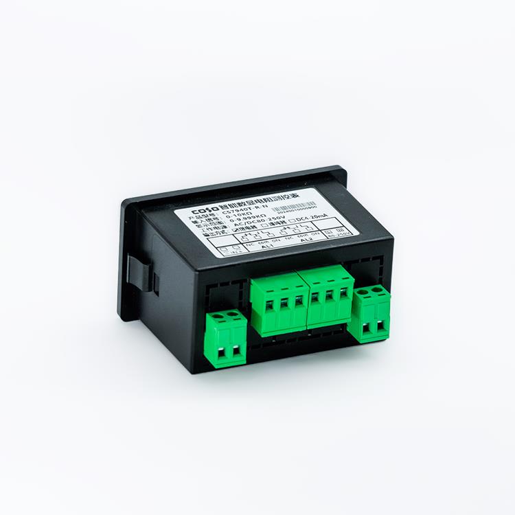 四位数数字显示高精度直流电流电压表蜂鸣器上下限报警智能数字面