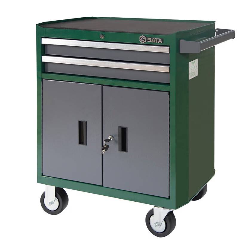 世达(SATA)汽修2抽屉工具车770x470x896MM 95123