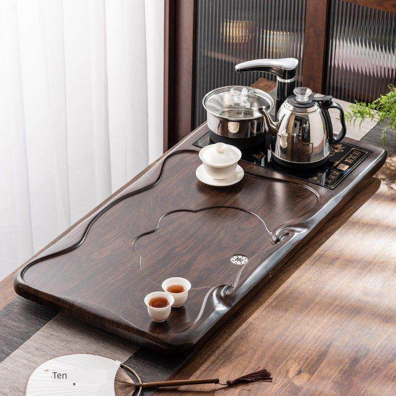 中国风底部手工茶盘家用2024新款茶桌水壶全自动一体机智能实木,餐饮具,茶盘,淘宝优惠券,粉丝福利购,淘宝优惠卷