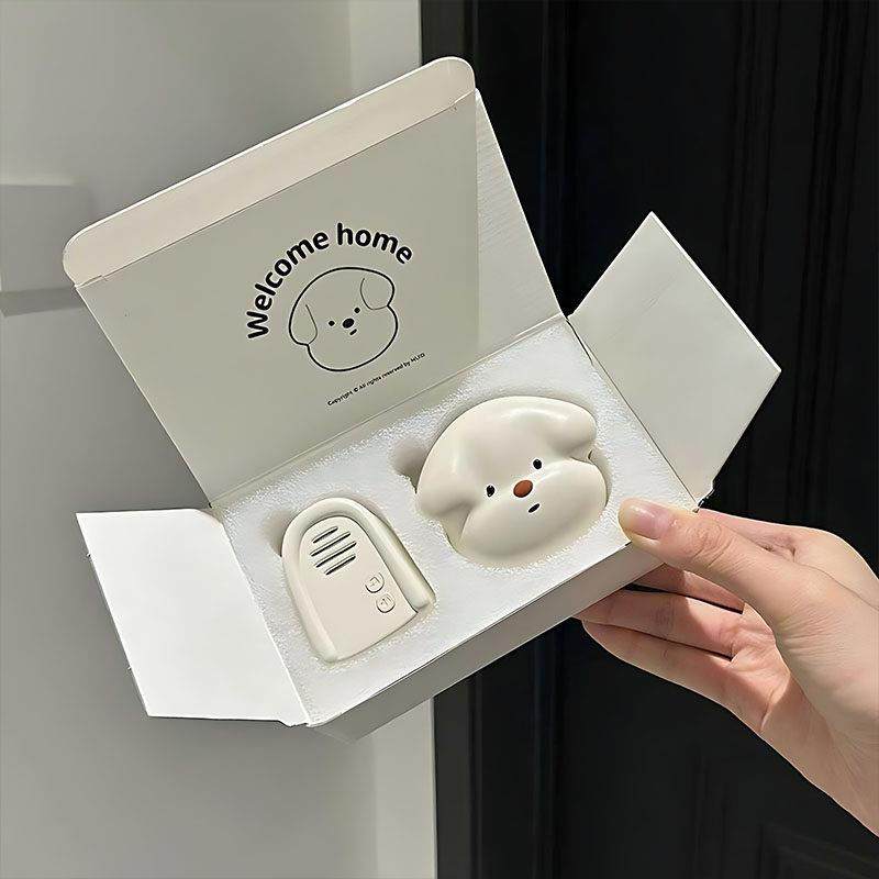 小狗门铃分体式卡通家用无线装饰远距离感应免布线手按响铃,电子/电工,楼宇对讲设备,淘宝优惠券,粉丝福利购,淘宝优惠卷