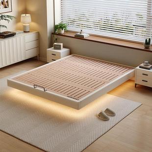 Casa Relax悬浮床无床头床卧室榻榻米排骨架床架小户型齐边床定制