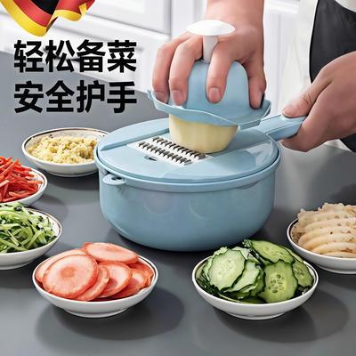 刨丝器厨房多功能切菜神器土豆丝削皮擦丝器家用不伤手蔬菜切丝器