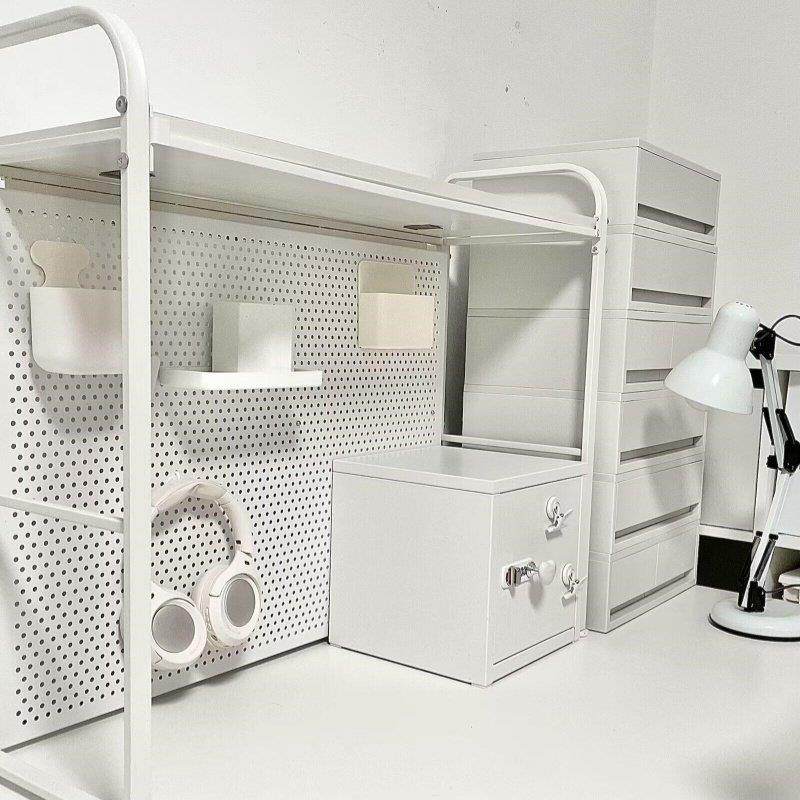 洞洞板置物架书架多层收纳架储物架学生桌面铁艺书架免打孔架子,住宅家具,搁板/置物架/家用陈列架,淘宝优惠券,粉丝福利购,淘宝优惠卷