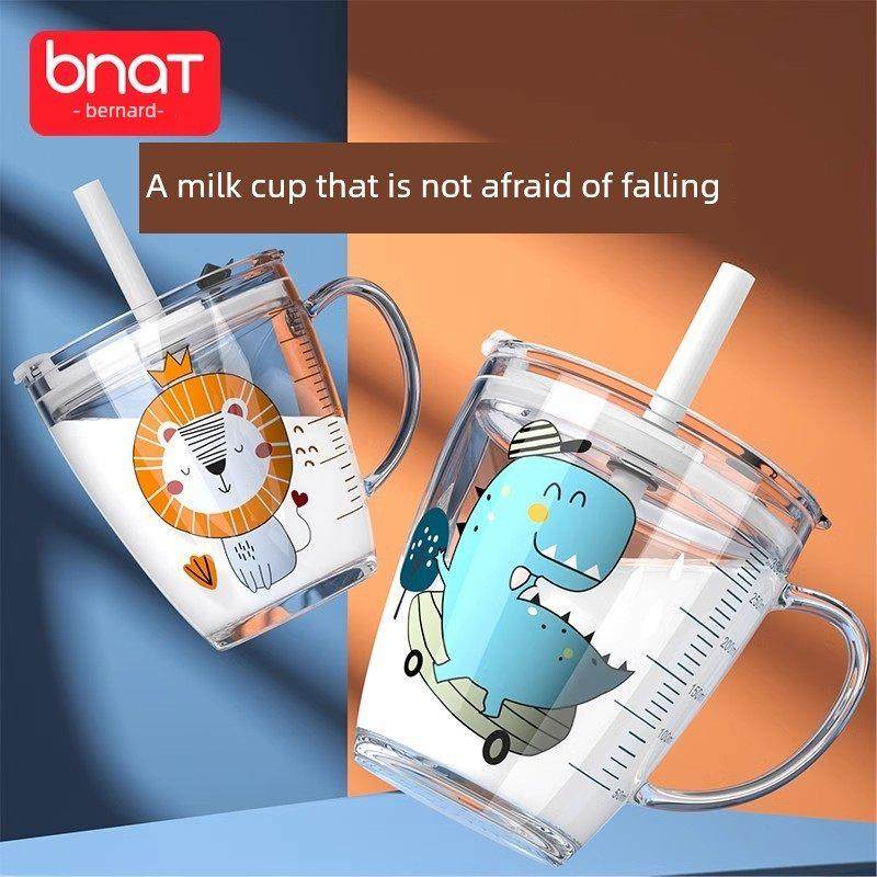 儿童有刻度的牛奶杯，婴儿水杯，牛奶杯，特制奶粉杯，玻璃吸管杯,餐饮具,奶杯/牛奶杯,淘宝优惠券,粉丝福利购,淘宝优惠卷