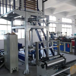 供应 700型单螺杆背心袋吹膜机全生物可降解吹膜机 高速PLA吹膜机