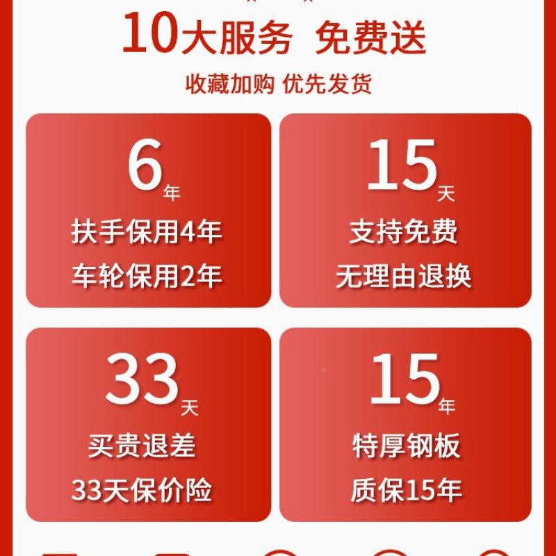 钢小车拉货手推家车搬运板车推用平板车便携拖车折叠小拉车GMN手