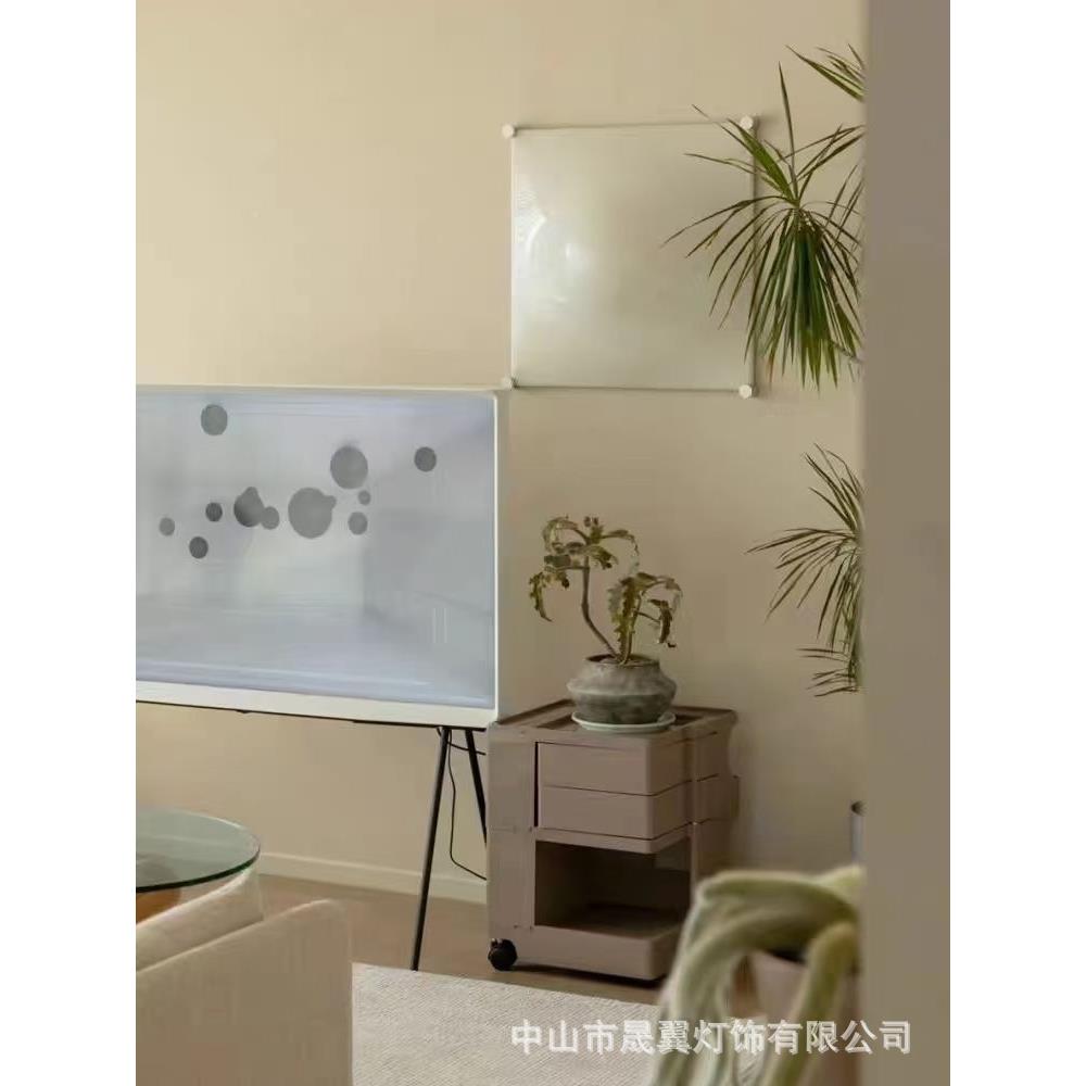 意大利卧室吸b顶灯现代简极书房白色DMX水滴设计师客厅lla中古壁o