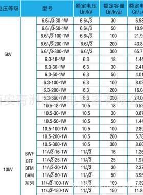 家BF10.5-型厂高器压并联电容器/户外电力电NO容BF6.312-1