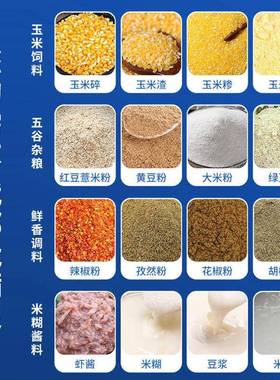 腐机家用AYC小型磨粉浆机干湿两用谷五杂粮商用磨玉米粉碎机豆米