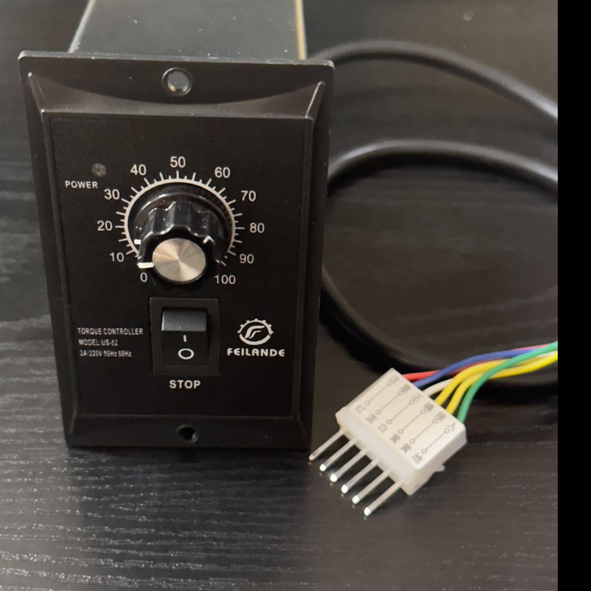 US面式板机单调速器LDF相6-300W塑壳电配件