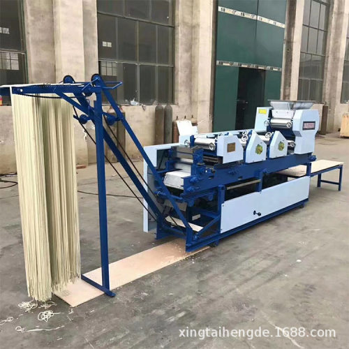 全自动面条机大型商用压面机挂面机叠皮爬杆一体机家用压面机