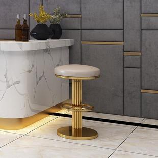 欧式轻吧BC001台酒吧子椅旋代转升降高脚吧台凳子现奢简约不锈钢